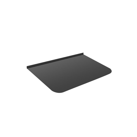 Лист предтопочный BLACK 600х400х0,5 мм (R75) 1025