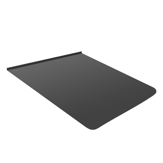 Лист предтопочный BLACK 980х980х0,5 мм (R75) 3875
