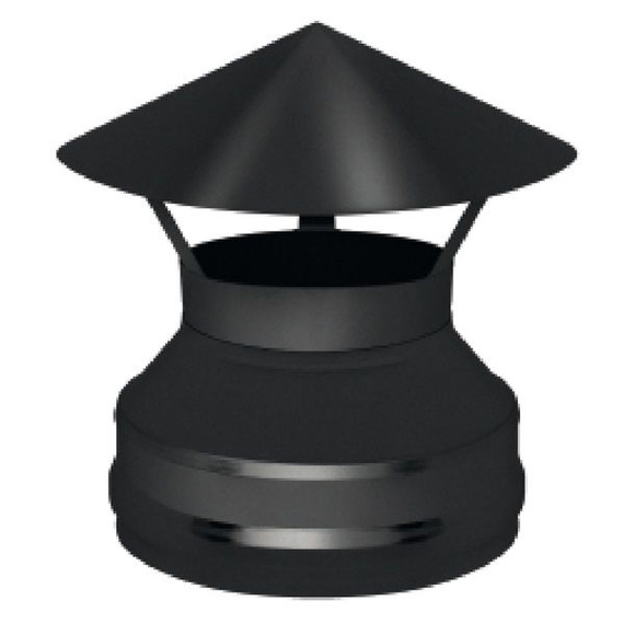 Оголовок нерж. BLACK (AISI 430/0,5мм) 2108