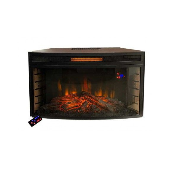 Электрокамин Weston 33 WT с очагом FireSpace 33 S IR с LED подсветкой 89860