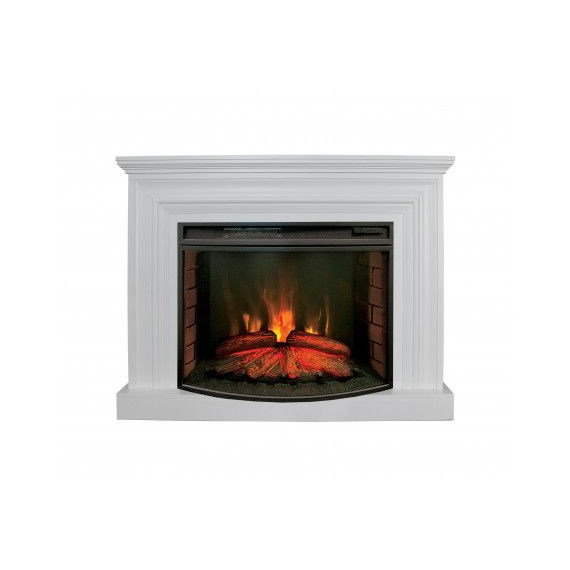 Электрокамин Weston 33 WT с очагом FireSpace 33 S IR с LED подсветкой 89860