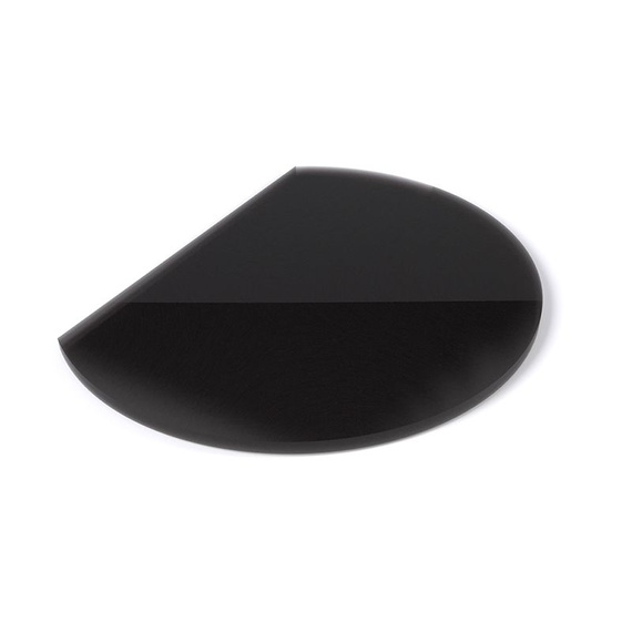 Лист стеклянный напольный BLACK под печь (СП-4) 1100х850х8 мм 8080