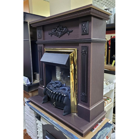 Электрокамин Lilian DN с очагом Fobos LUX BL 48910