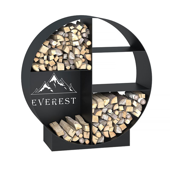 Дровница Everest D510 черная 26300