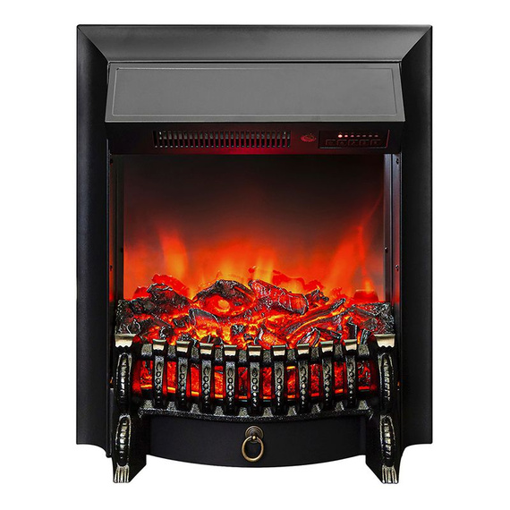 Электроочаг Fobos Lux Black RC с пультом 14300