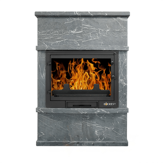 Everest D10 Vyborg H-1180 камин до 250м3 талькохлорит 227210