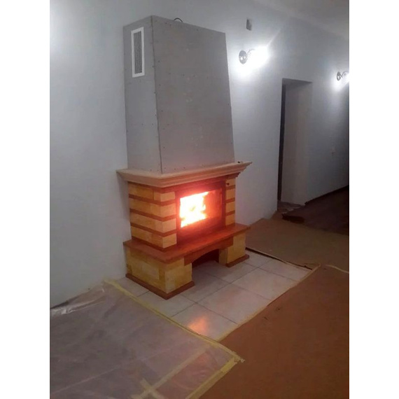 Плита ОгнеупорOff  без декора 1200х800х8 мм 1900