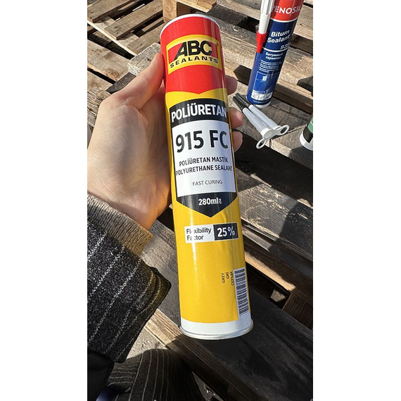 Герметик полиуретановый АВС 915 FC PU Sealant 280 мл, Gray RAL 7040 640