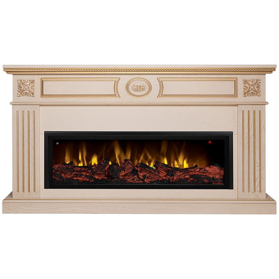 Линейный очаг Beverly 1000 в обрамлении Siena 42/BV WT 102880
