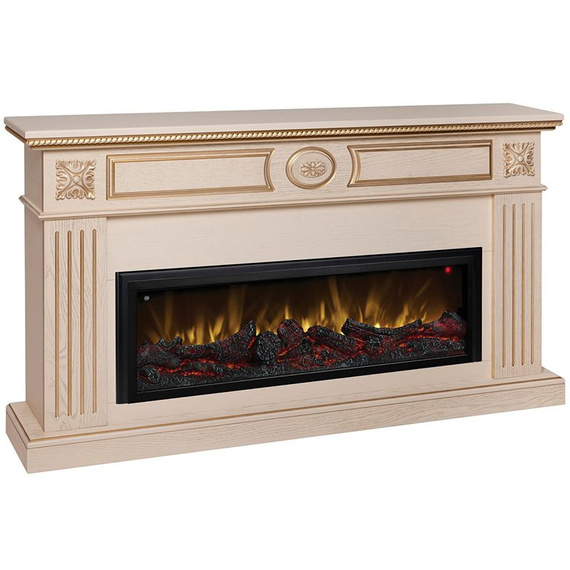 Линейный очаг Beverly 1000 в обрамлении Siena 42/BV WT 102880