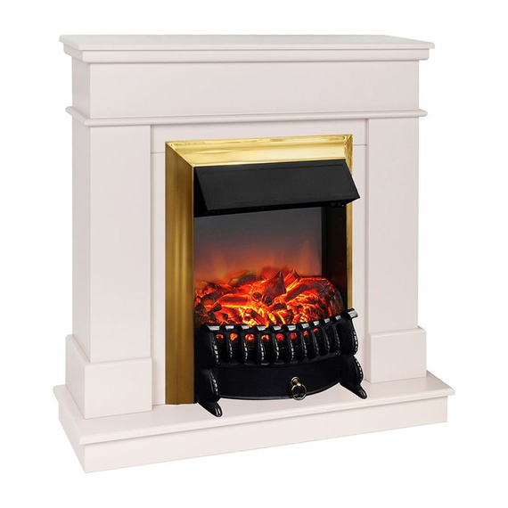 Электрокамин Selena STD PN с очагом Fobos Lux Brass 42610