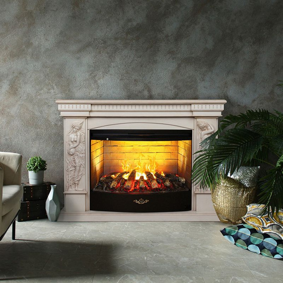 Электрокамин Diva 33 WT-619B с очагом 3D Firestar 33 173230