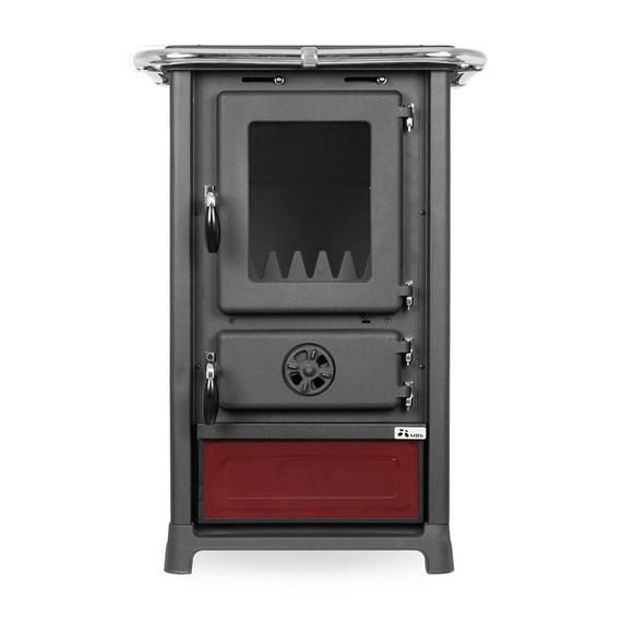 Olymp Plus Dark Red/L печь-камин до 170м3 101855