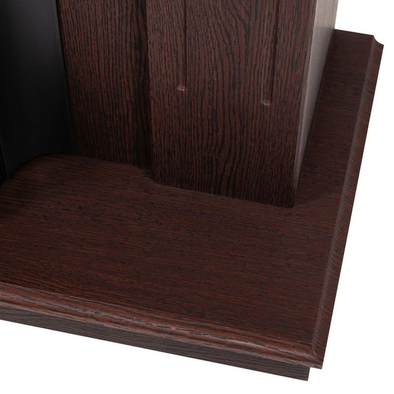 Электрокамин Dominica DN с очагом Fobos Lux Black 46810