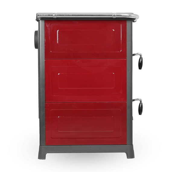 Olymp Plus Dark Red/L печь-камин до 170м3 101855