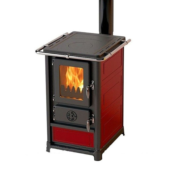 Olymp Plus Dark Red/L печь-камин до 170м3 101855
