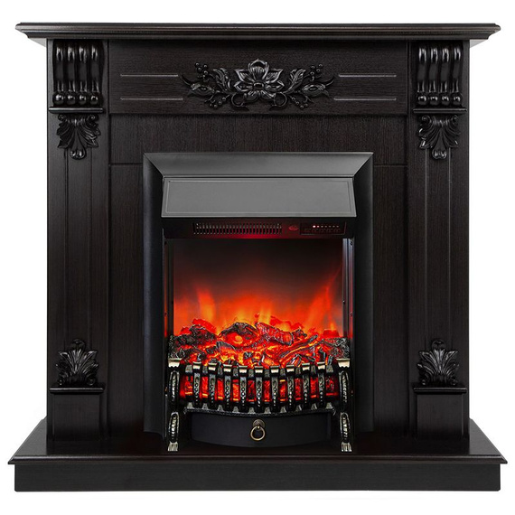 Электрокамин Ottawa DN с очагом Fobos Lux Black RC 40930