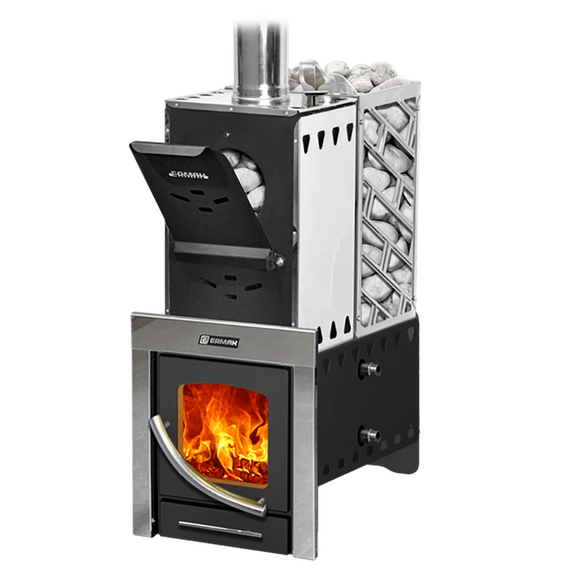 Emak Cube 16 универсальная печь для отопления или бани 15300