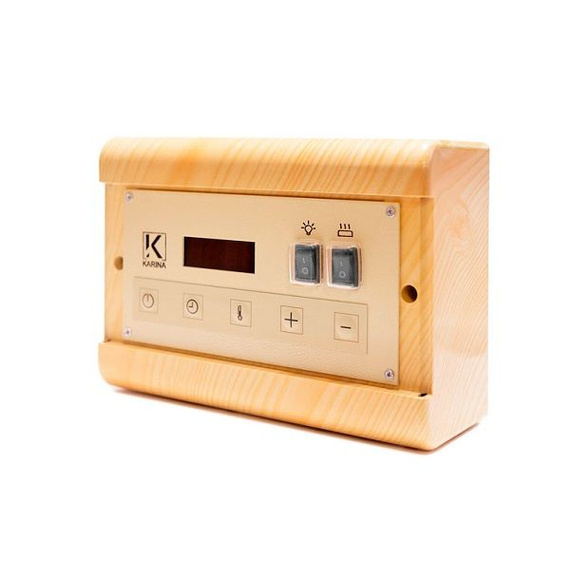 Цифровой пульт управления к электрокаменкам Karina Case C15 Wood до 15 кВт 18300