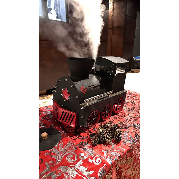 Жаровой Самовар на шишках "Паровоз" 16250