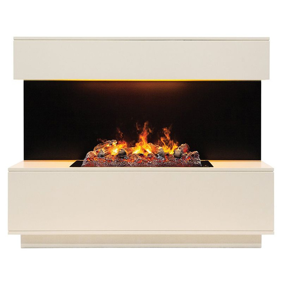 Линейный очаг 3D Cassette 630 в обрамлении Modern CST630 WT-P614 130180