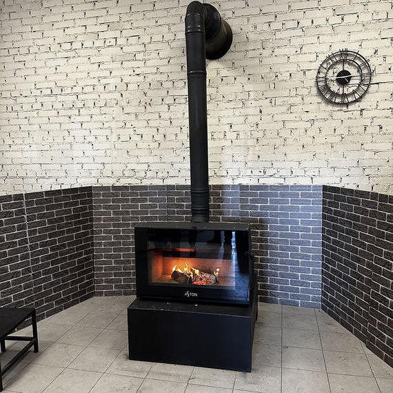 Aston Senator 9.870 каминная топка стальная 9кВт 88990