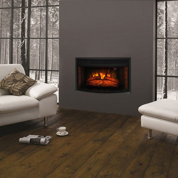 Электроочаг с 33 диагональю FireSpace 33W S IR 44090