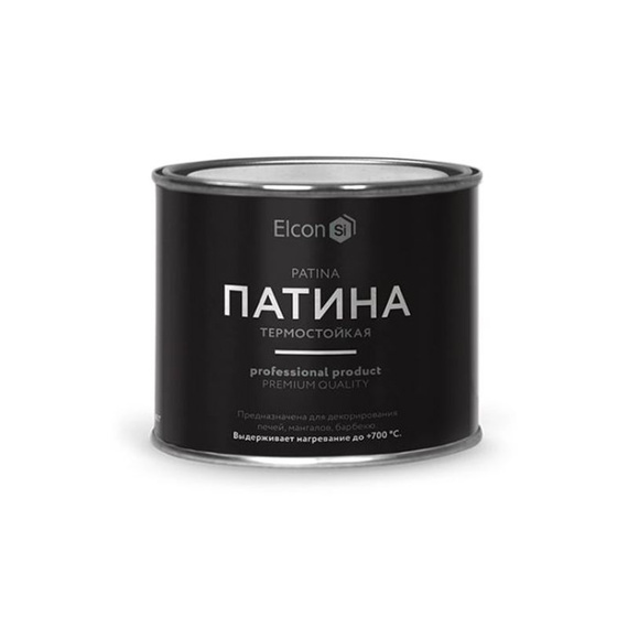 Термостойкая патина для металла Elcon Patina золото 0,2 кг 696