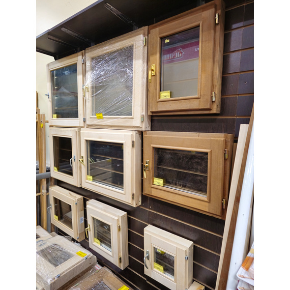 Форточка для парной липа стеклопакет 40х50 см 3200