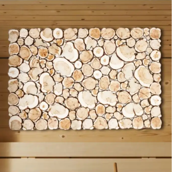 Панно из можжевельника 800х600 мм 5380