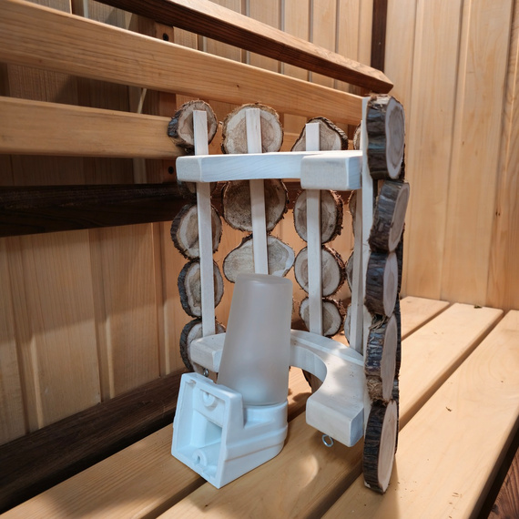 Светильник для бани "10010-1 белая, МАЯК-1, арт. SL004 1800