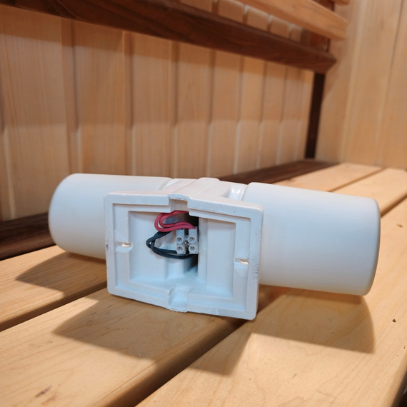 Светильник для бани и сауны "Русский пар" арт. 409 Двойной 2480