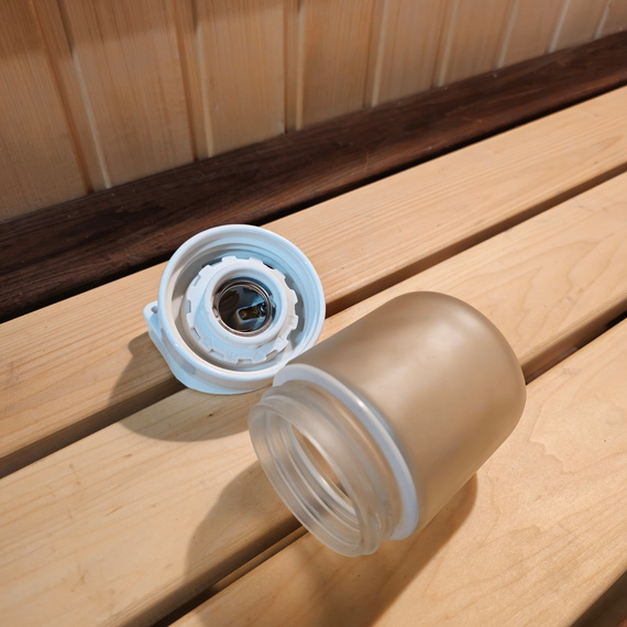 Светильник для бани и сауны угловой "Русский пар" арт. 401 1300