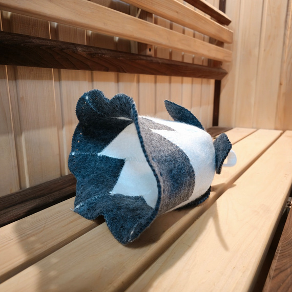 Шапка банная панама "Колокольчик" (Ш-Б) 285 Шапка банная панама "Колокольчик" (Ш-Б) 285