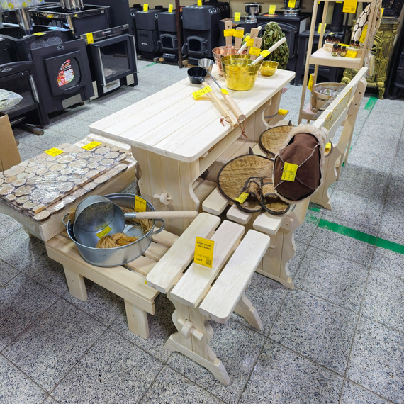 Стол 1 м осина, Вологда 5200