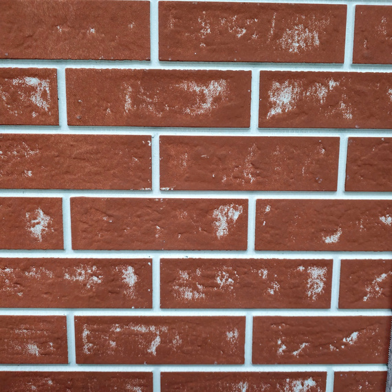 Плита огнеупорная ОгнеупорOff декор красный кирпич 1200х800х10 мм 3700