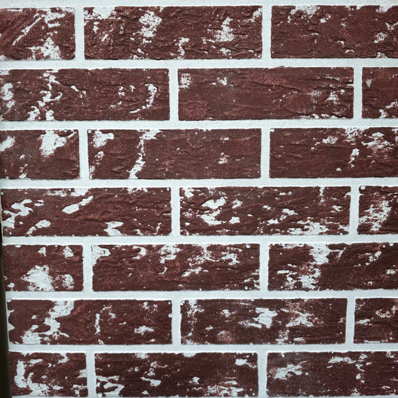 Плита огнеупорная ОгнеупорOff декор шоколад кирпич 1200х600х10 мм 2900