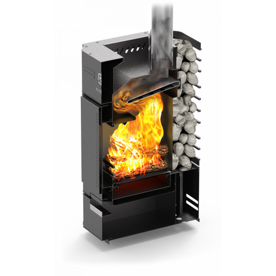 Siesta 16 (2.0) печь-камин для бани 44200