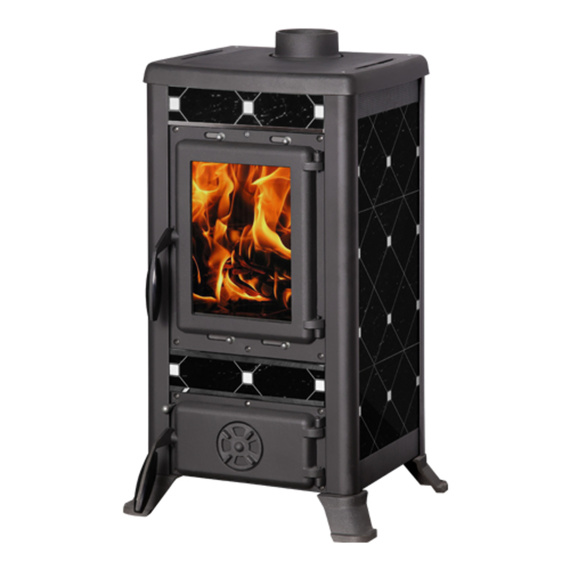 Klemens печь-камин чугунный до 200м3 65435