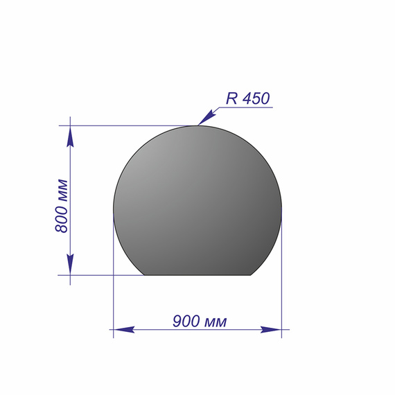Лист напольный Медь 900*800*1,5 R450 5270