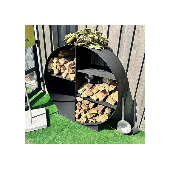 Дровница Everest D510 черная 28930