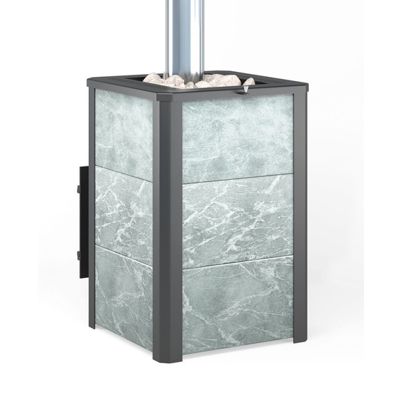 Легенда 22 Панорама "М" печь банная чугунная в облицовке Талькохлорит 77990