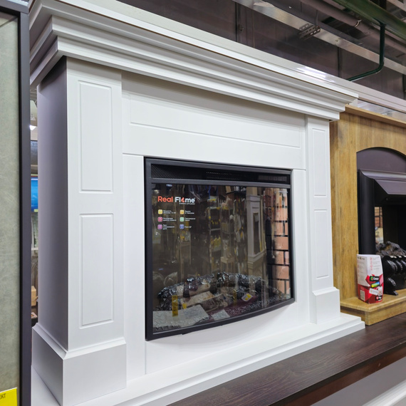 Электрокамин Alicante 25,5 WT-F511 с очагом Evrika 25,5 50140