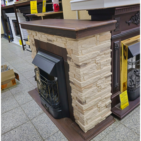 Электрокамин Nord STD NT-F 316 с очагом Majestic Lux BL S 39860