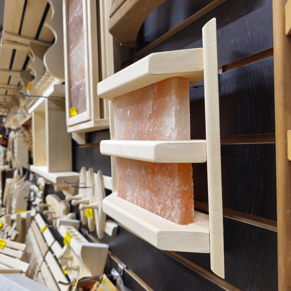 Абажур "Гималайская соль" №2 Липа 2 плитки 2520