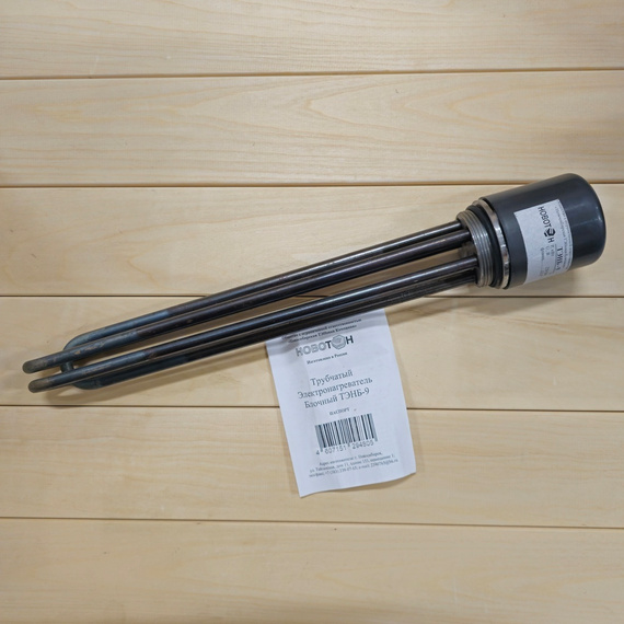 Блок ТЭН 9 кВт с резьбовым фланцем G2