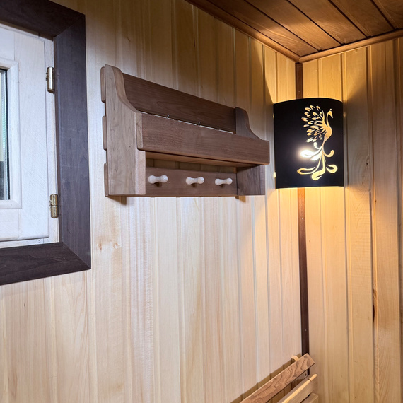 Полка-вешалка "Универсальная" Термо 3 крючка