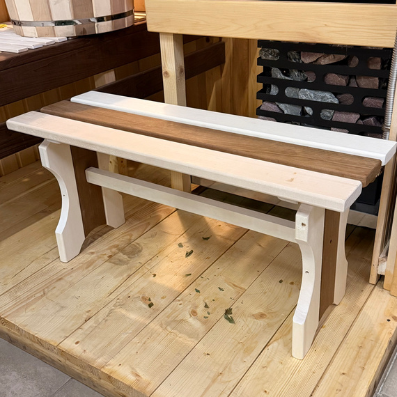 Лавка резная №1 комбинированная