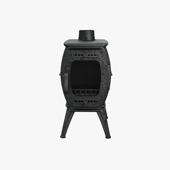 Бахта II печь чугунная отопительная до 180м3 чёрная 54900