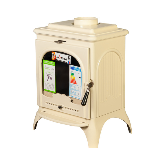 Seville печь камин чугунный слоновая кость